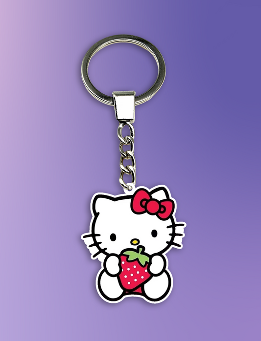 Kitty With Strawberry