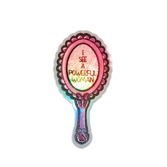 I see A Powerful Women Holographic 3D