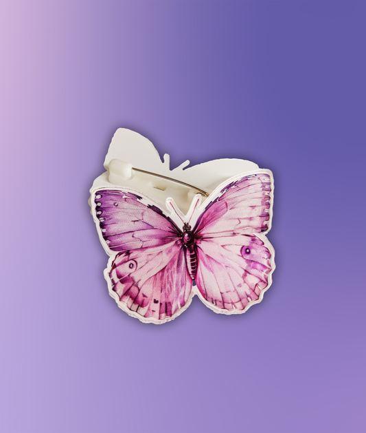 Purple Butterfly Pin