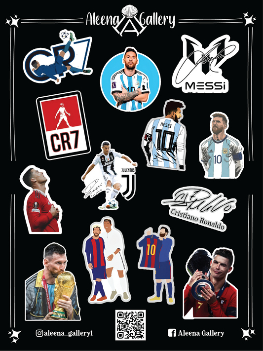 Messi and Cristiano Sheet