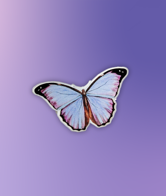 Blue Butterfly Pin