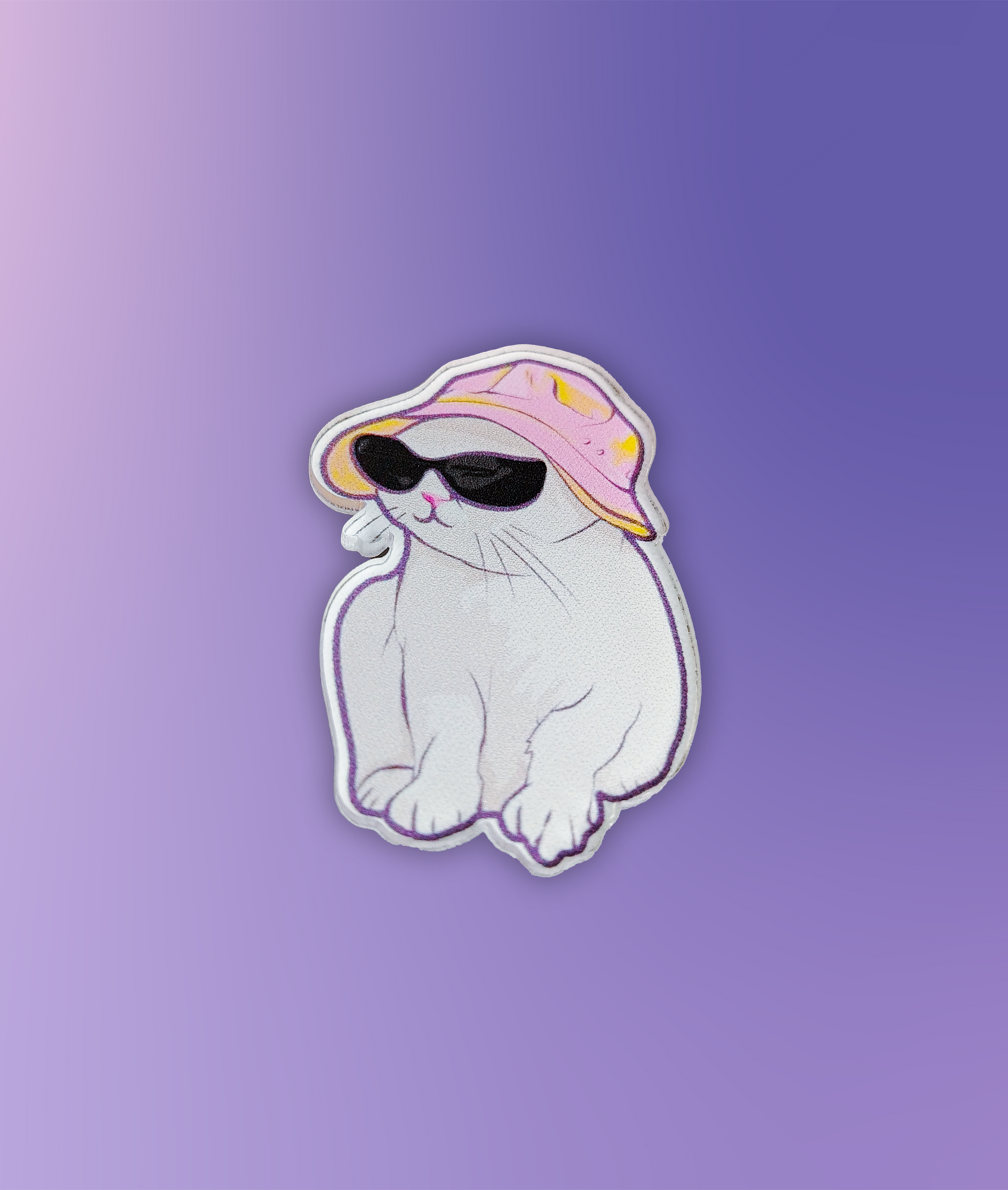 Cool Cat Pin