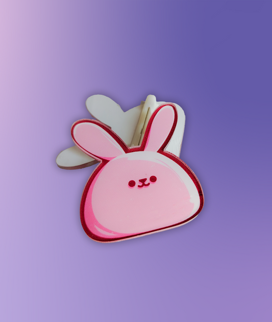 Pink Bunny Pin