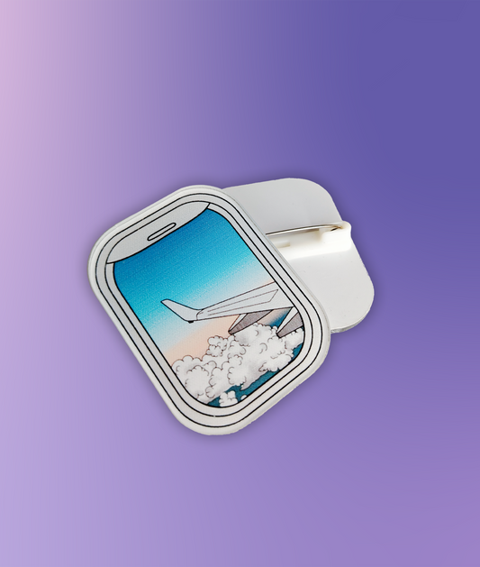 Airplane window Pin