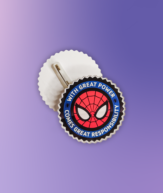 Spiderman pin