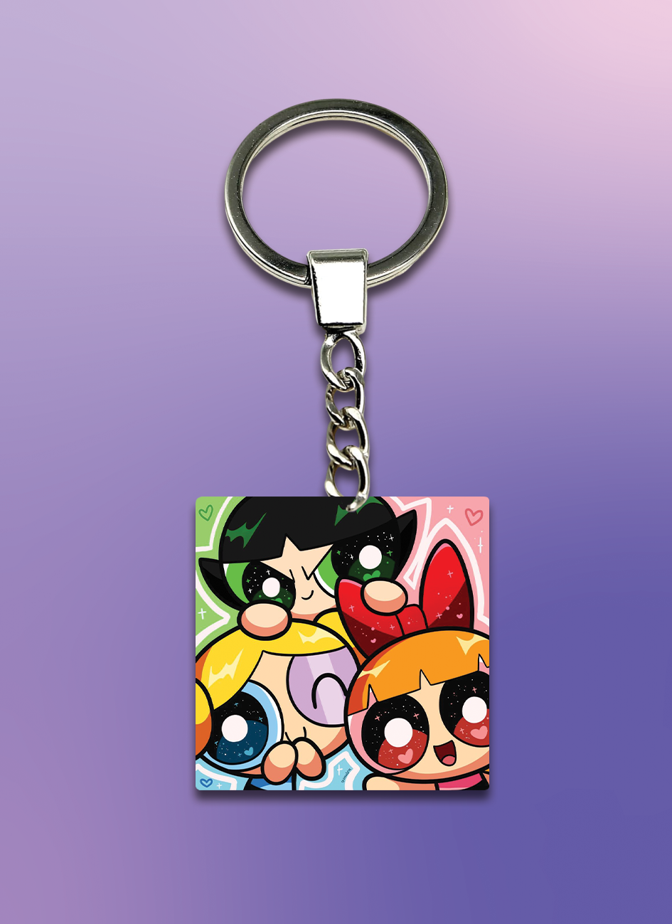 Powerpuff Girlssss Keychain
