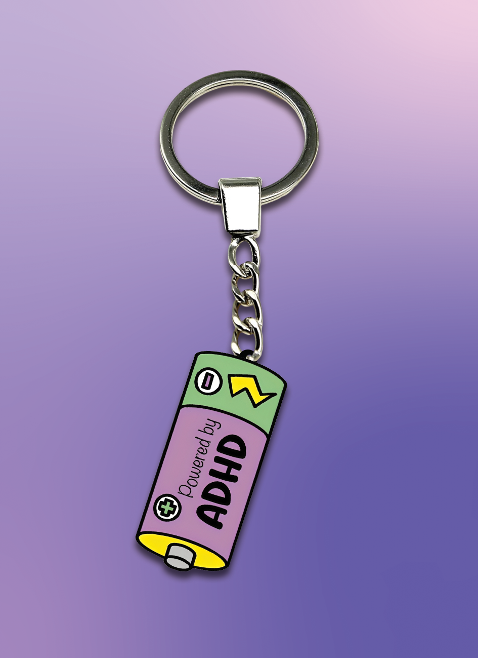 Powered by ADHD Keychain