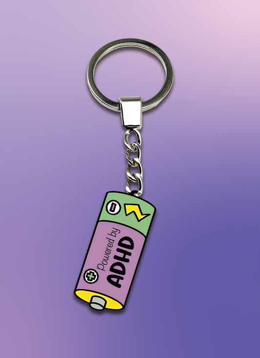 Powered by ADHD Keychain