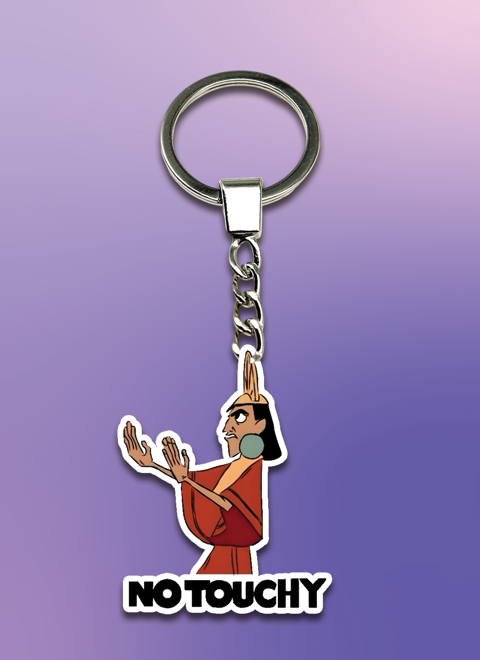 No Touchy Keychain