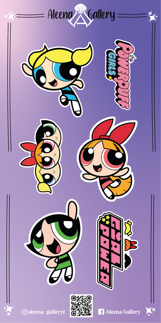 Powerpuff Girls Mini Sheet