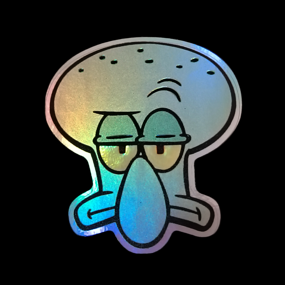 Squidward Holographic 3D