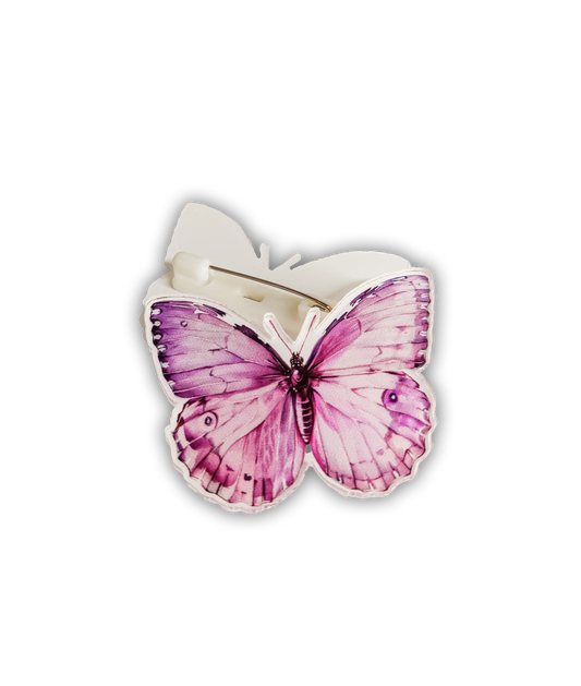 Purple Butterfly Pin