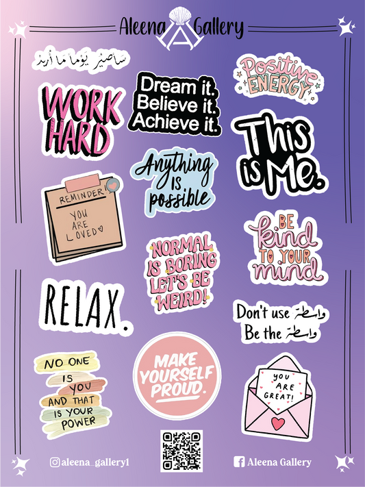 Positive quotes Sheet