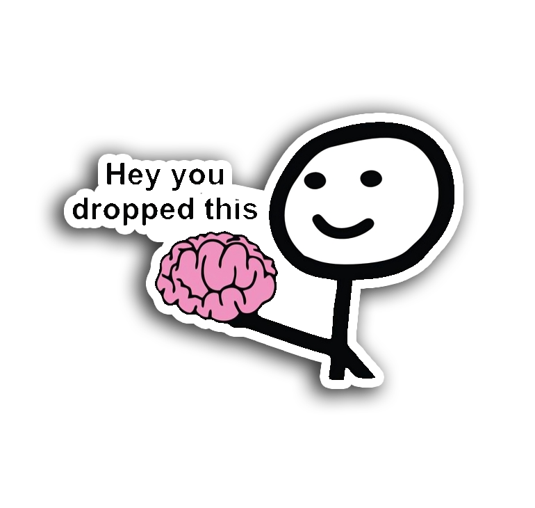 Hey you dropped this