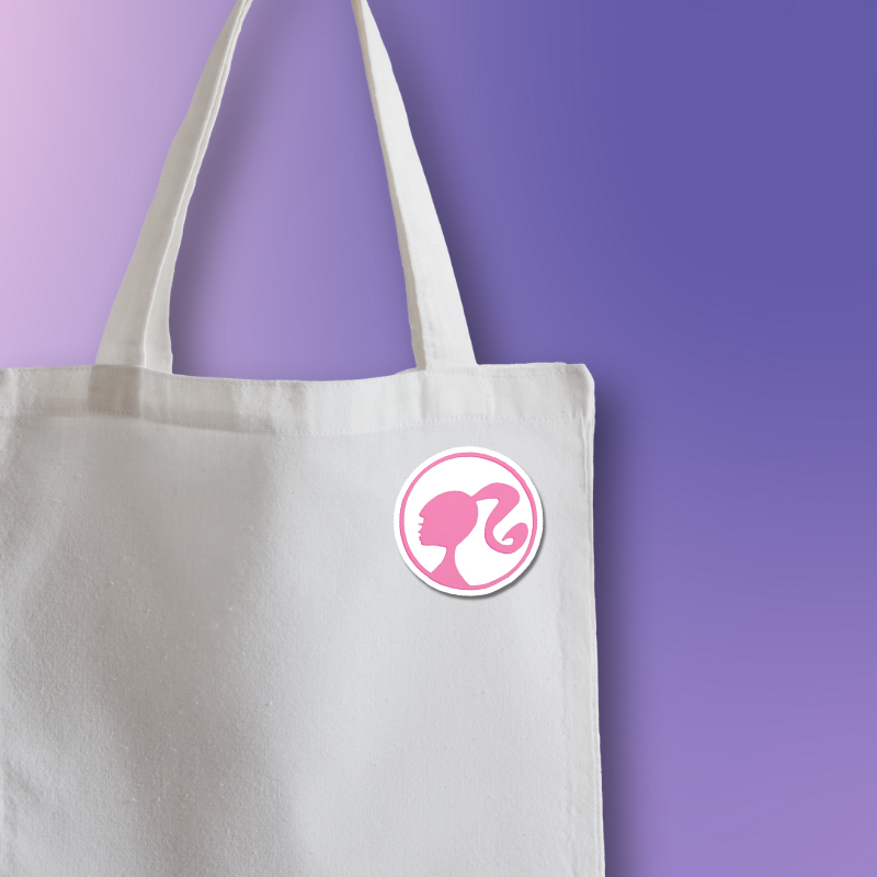 Barbie logo Pin