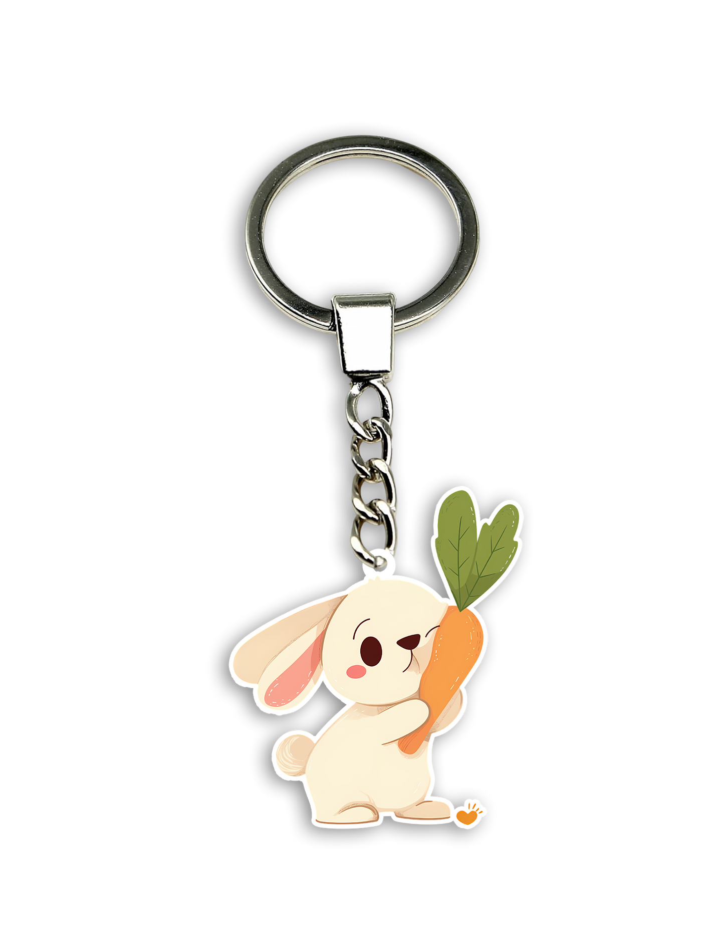 Rabbit with a carrot