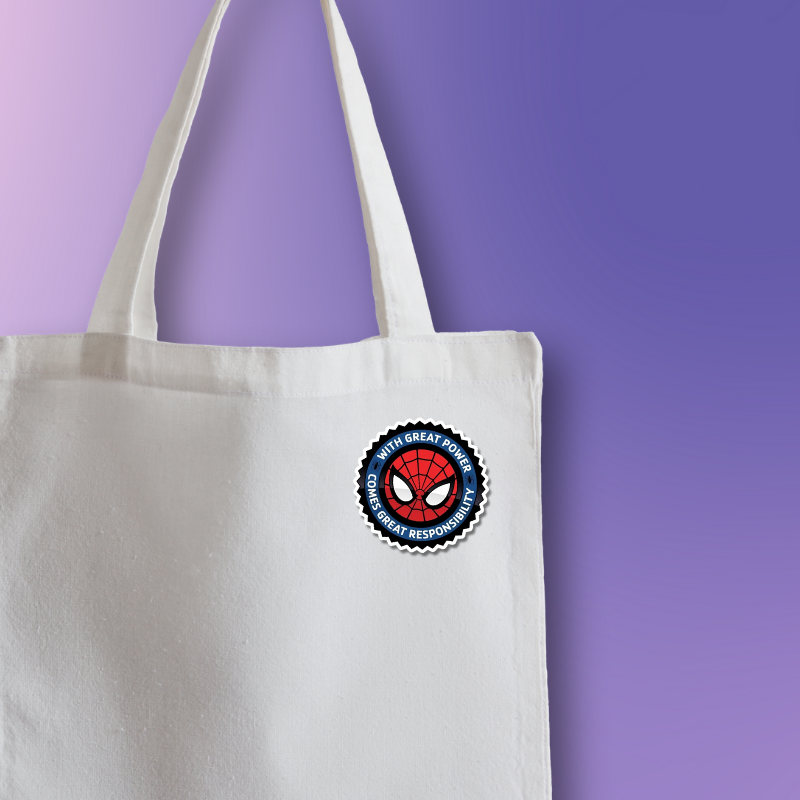 Spiderman pin