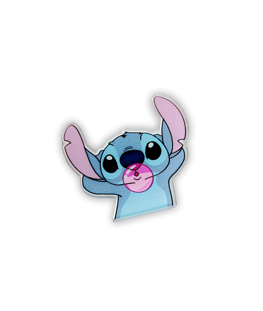 Stitch With bubblegum Pin