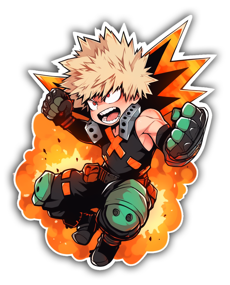 My Hero Academia Bakugo