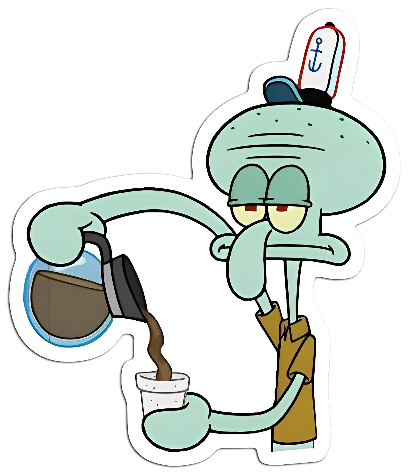 shafiq habaar with coffee