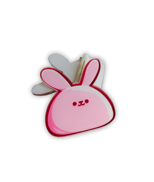 Pink Bunny Pin