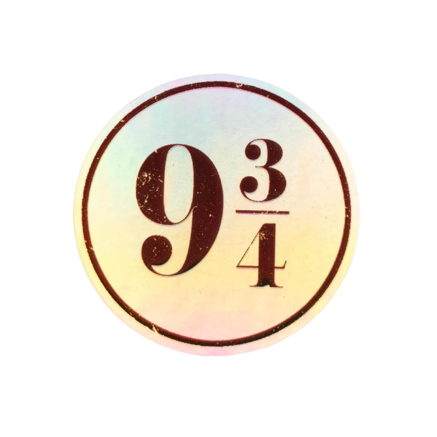 Hogwarts Express 9¾ Holographic 3D