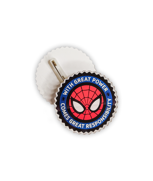 Spiderman pin