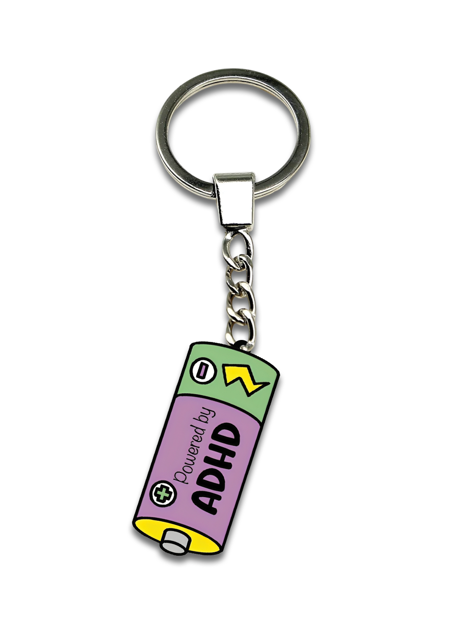 Powered by ADHD Keychain