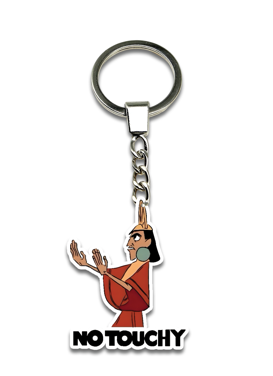 No Touchy Keychain