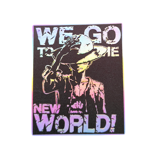 WE GO TO THE NEW WORLD Holographic 3D