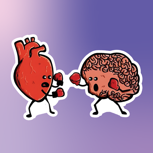 War between mind and heart