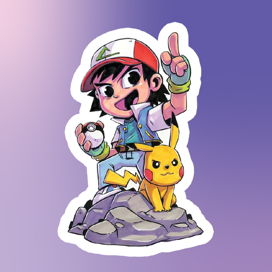 Ash Ketchum With Pikachu