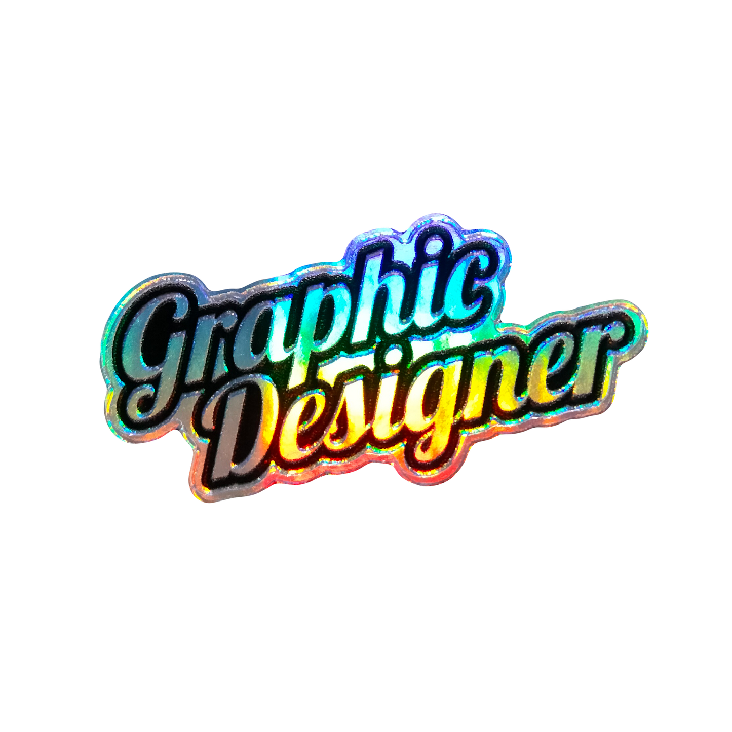 Graphic Designer Holographic 3D