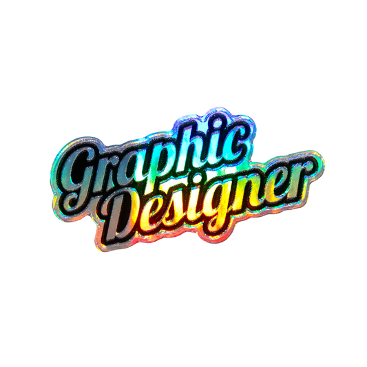 Graphic Designer Holographic 3D