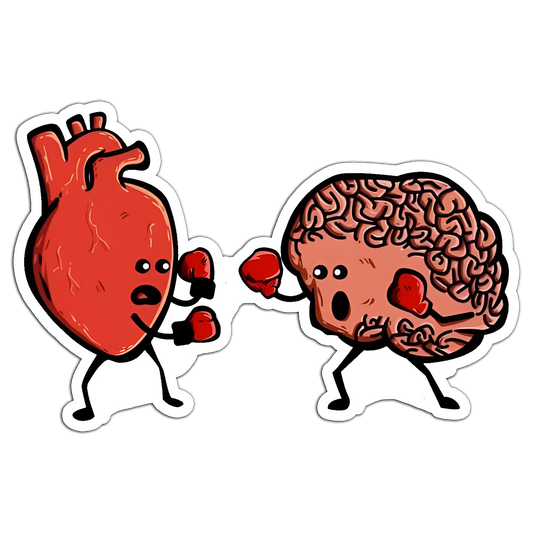 War between mind and heart