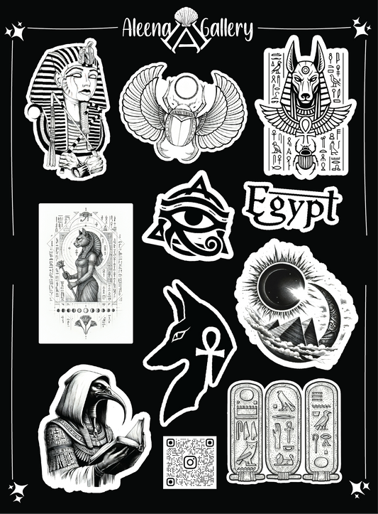 Egyptian Sheet Holographic 3D