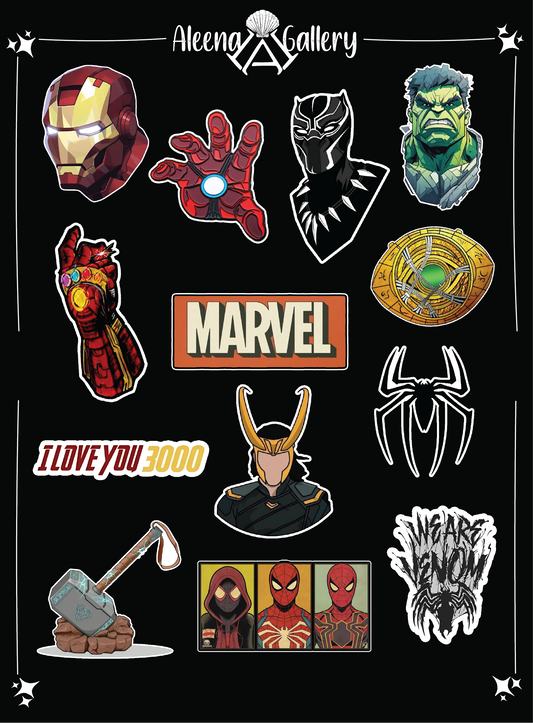 Marvel Sheet Stickers