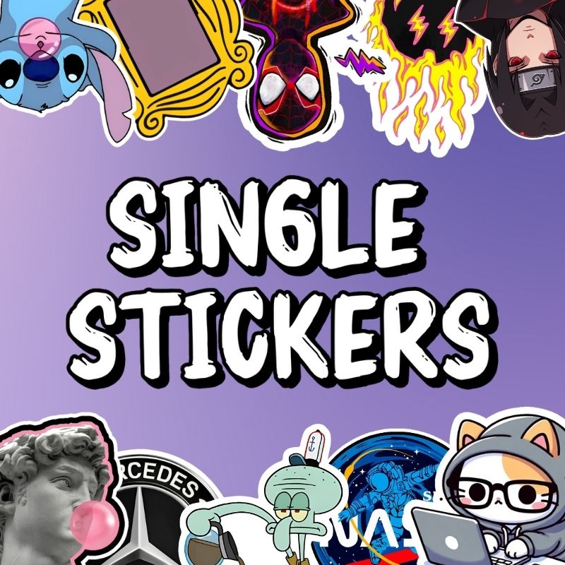 Single Stickers – Aleena Gallery