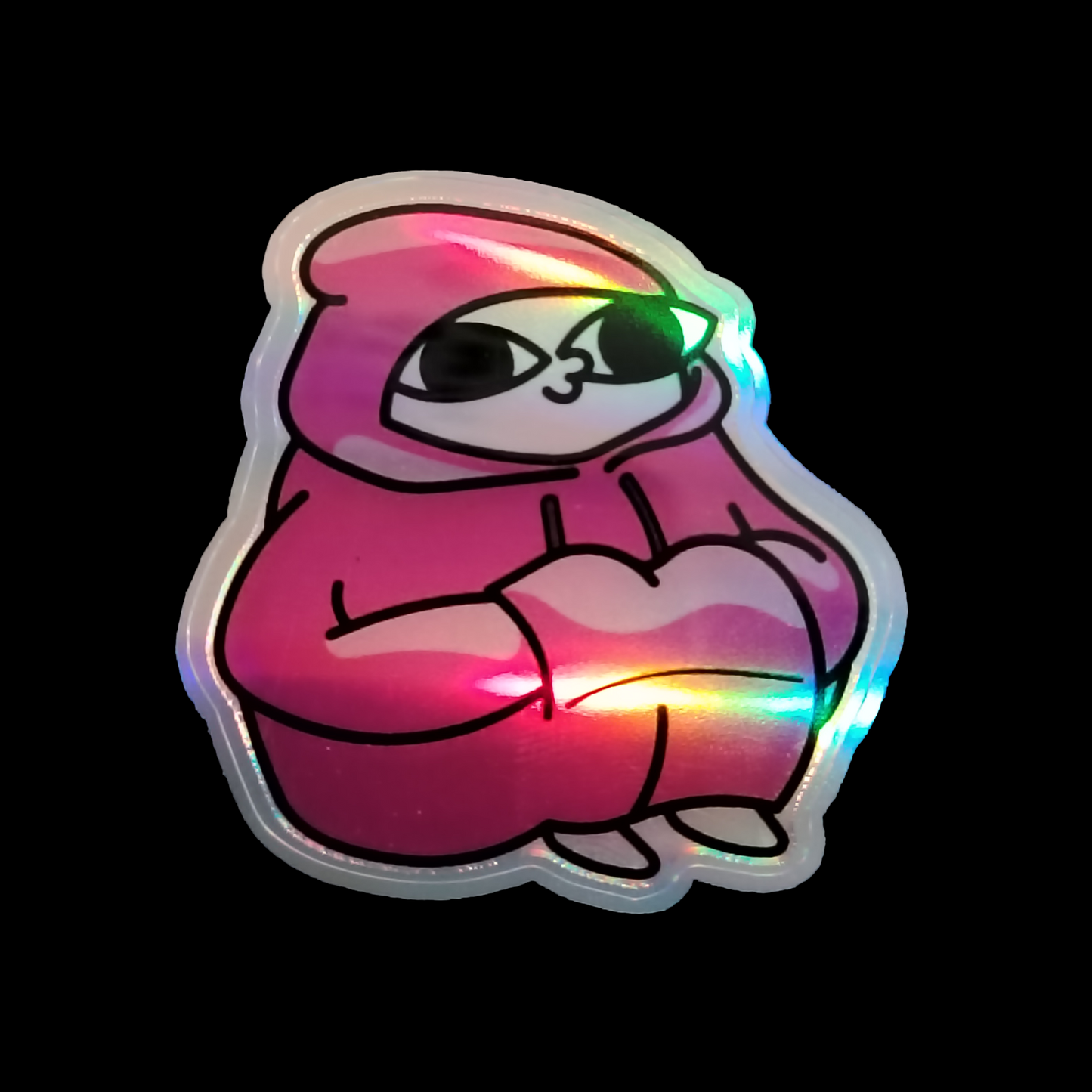 مستمتع بالطقس رغم ظروفة القاسية Holographic 3D