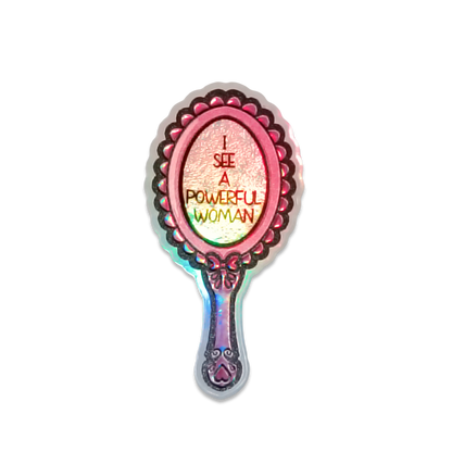 I see A Powerful Women Holographic 3D