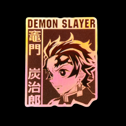 Tanjiro Kamado Holographic 3D