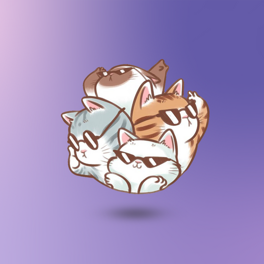 Cool Cats Coaster