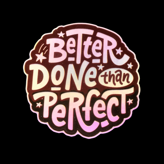 Better Done Than Perfect Holographic 3D