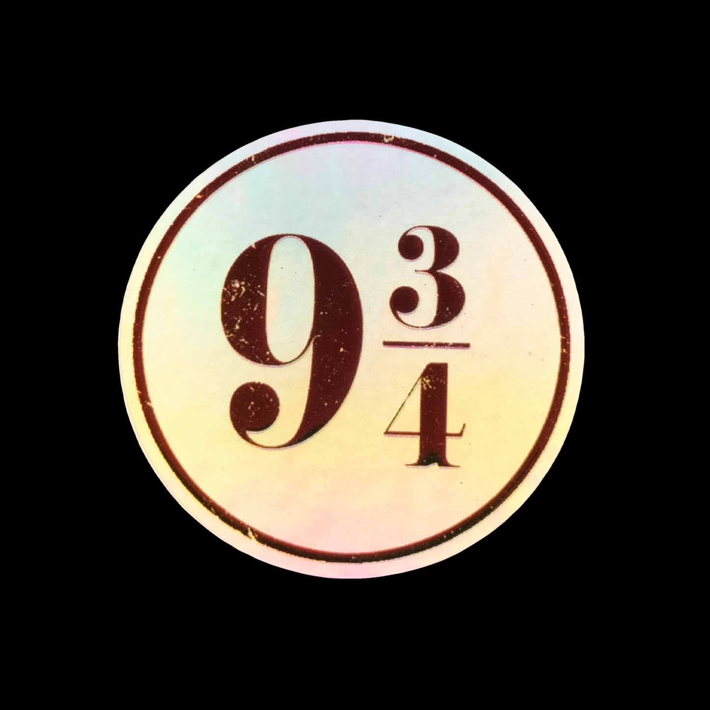 Hogwarts Express 9¾  Holographic 3D