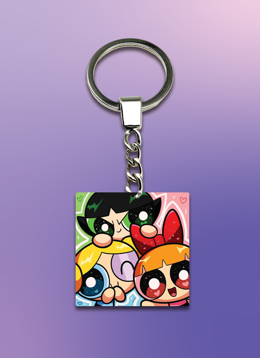 Powerpuff Girlssss Keychain