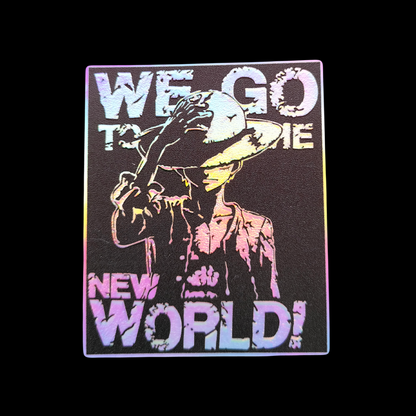 WE GO TO THE NEW WORLD Holographic 3D