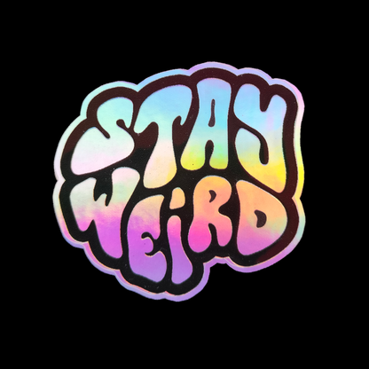 Stay Weird Holographic 3D