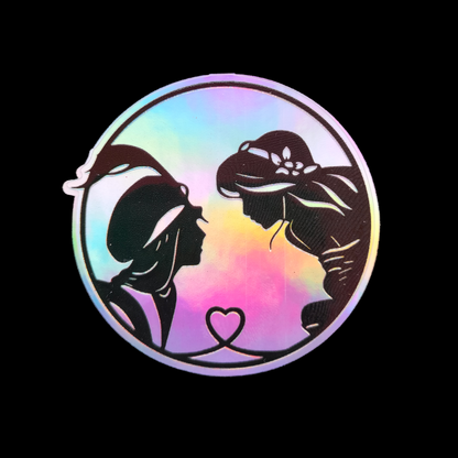 Jasmine & Aladdin Holographic 3D