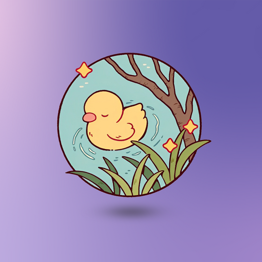 Cute Duck Coaster