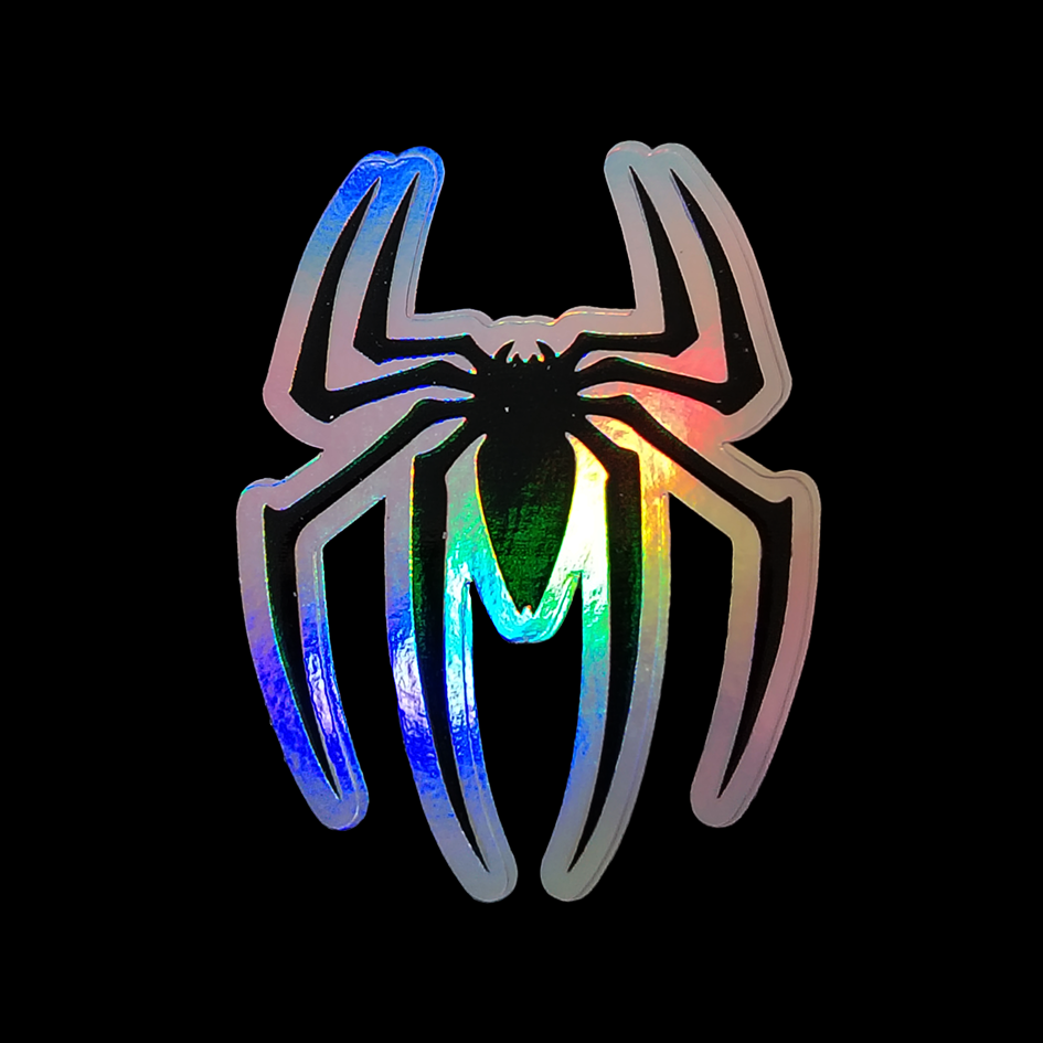Spider_Man (Black logo) Holographic 3D